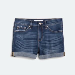 Stretch Denim Shorts
